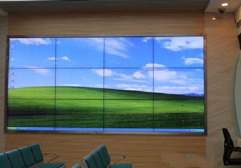 郸城液晶拼接屏的另类用法。